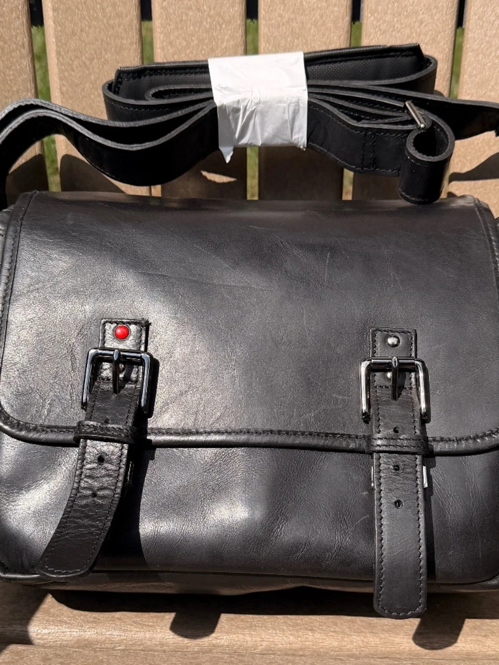 ONA Berlin II for Leica Black Leather Camera Bag